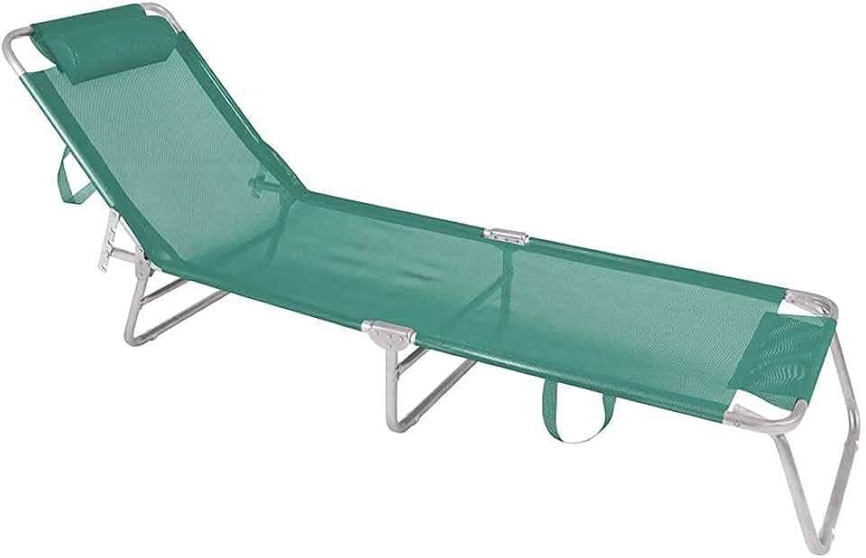 Mor - Cadeira Espreguiçadeira em Alumínio Turquesa