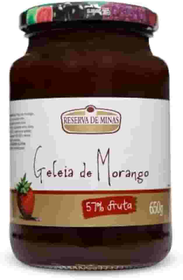 GELEIA DE MORANGO RESERVA DE MINAS 650g