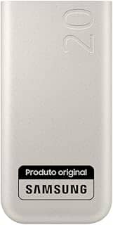 Samsung Bateria Carregador Portatil 3x USB-C 20000mAh Super Rapida 45W - Bege
