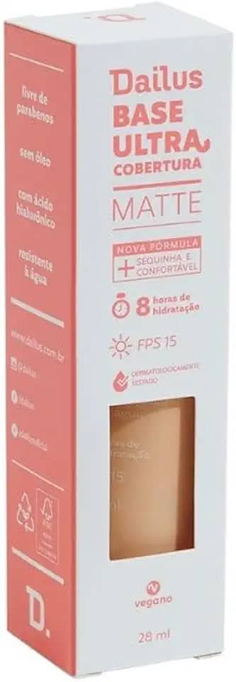 Dailus Base Liquida -Ultra Cobertura-D3-Claro