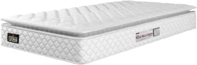 Colchão Solteiro Espuma D33 Pillow Top New Millenium Branco Hellen – Suporta Até 120 Kg Por Pessoa (Solteiro)