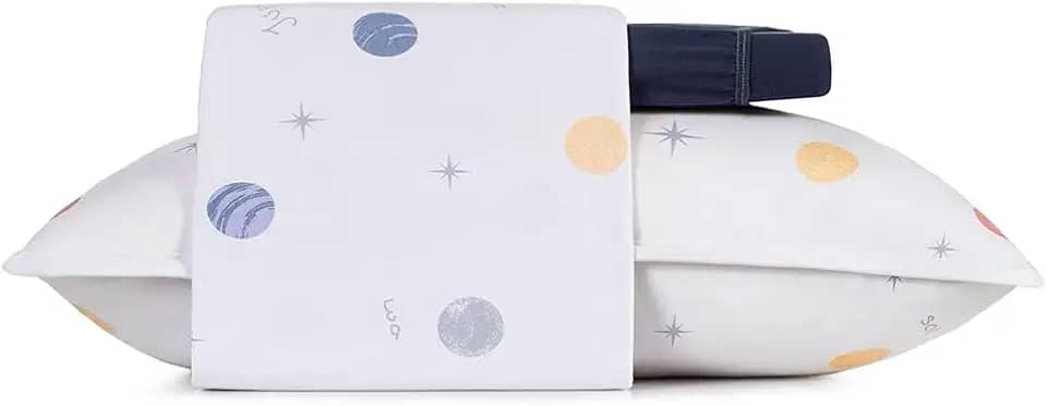 Jogo cama simples 2pc Mundo Kids Malha - Astro Kids - Solteiro