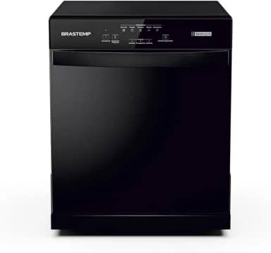 Lava Louças Brastemp 8 Serviços Preta - BLF08AE 110V