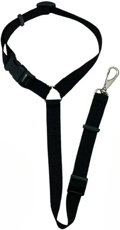 Cinto De SegurançA Para CãEs - AjustáVel Universal Para Carros Com Encosto De CabeçA, Anti-Escape Para CãEs Pequenos E MéDios,Material Resistente