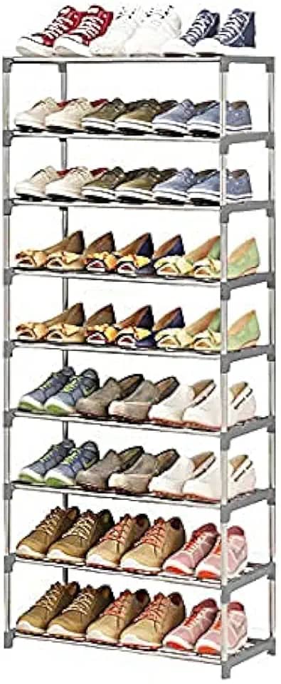 Sapateira Vertical Inox Premium 30 Pares 10 Prateleiras