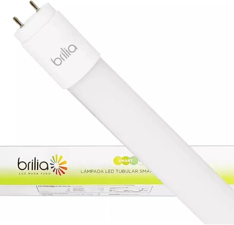 Lâmpada Tubular Led T8 4000k 18w 120cm- BRILIA