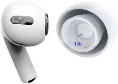 Adaptador Borracha Compatível Com Fone AirPods Pro Com Tela Ponta do Fone tamanho P