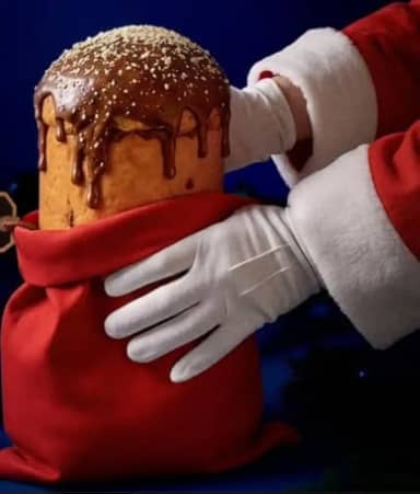 Chocotone com Gotas de Chocolate ao Leite e Branco, 575g, Massa Fofinha, Edição Limitada de Natal