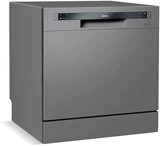 Lava Louças 8 Serviços Prata 220V Midea