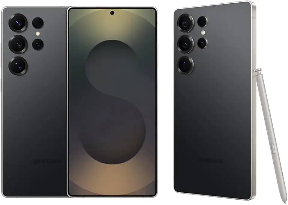 Celular Samsung Galaxy S25 Ultra 5G, 256GB, 12GB RAM, Câmera Quádrupla de 200+50+10+50, Tela Grande de 6.9', Titânio Preto