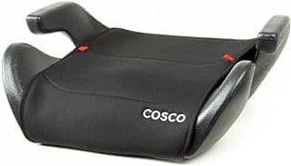 Cosco Kids, Booster Clippy, até 36kg, Preto