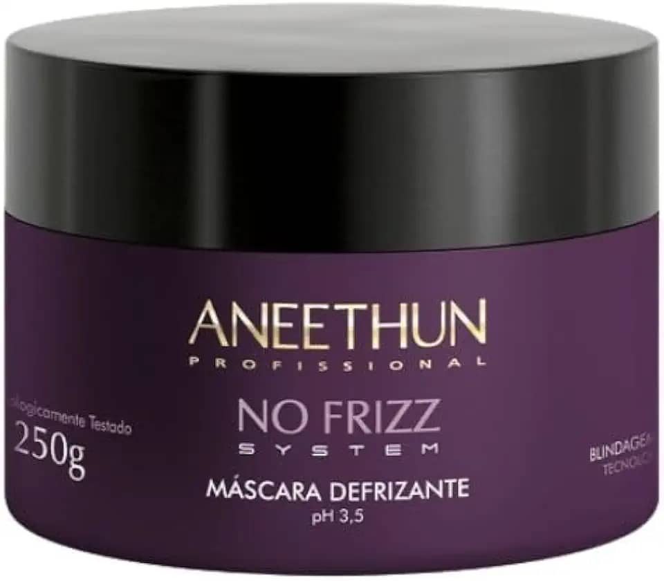 Máscara Defrizante No Frizz Aneethun 250g