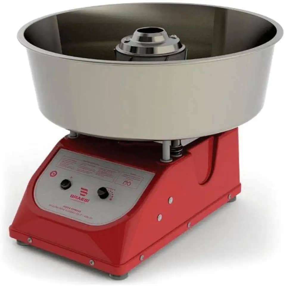 Máquina de Algodão Doce ADB-02 G2-1300W Bacia em Alumínio - Braesi Bivolt Automático