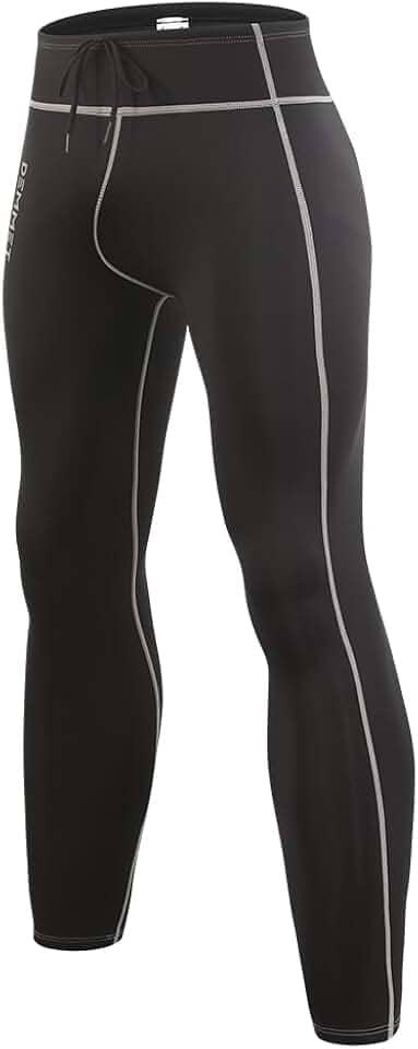 Roupa de mergulho masculina de manga comprida top e calças, neoprene com zíper frontal de alta elasticidade para proteger contra o frio Spearfishing Wetsuit