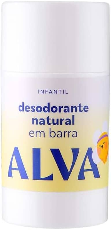 Alva Desodorante em barra infantil Camomila Vegano 33g