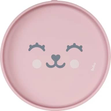 Buba, Pratinho Em Silicone Com Ventosa Gumy Rosa