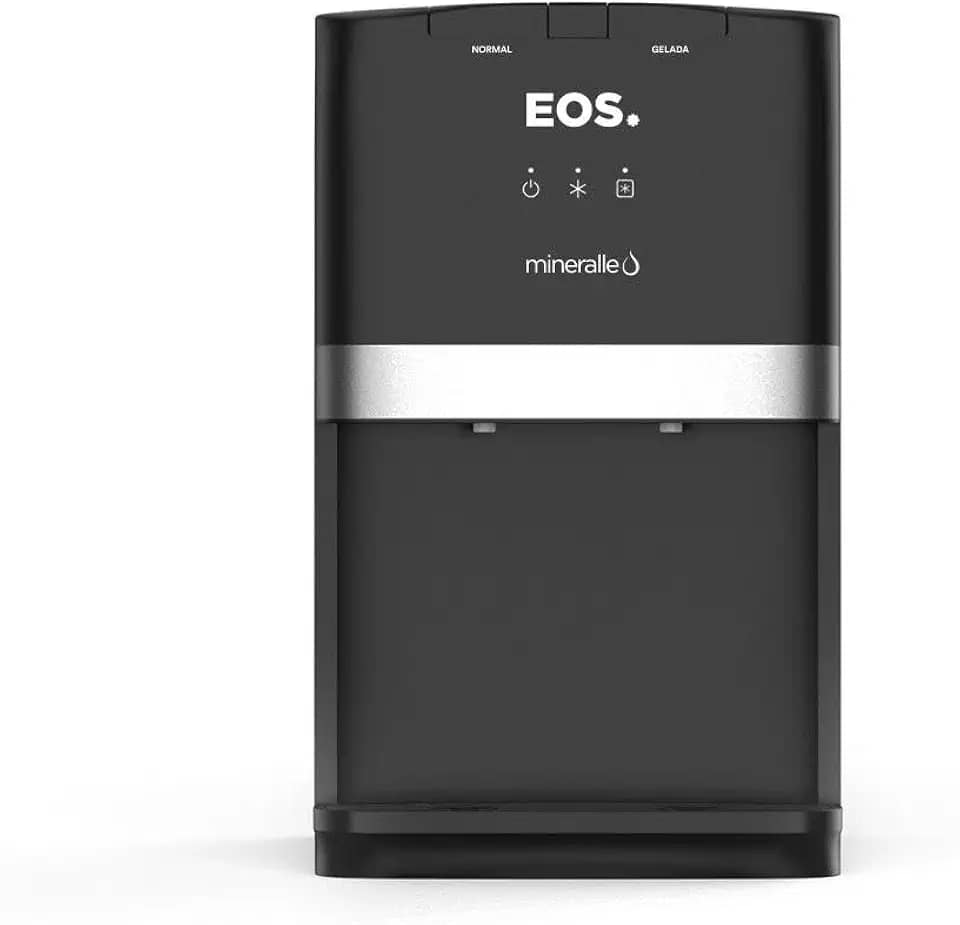 Purificador de Água Eos Mineralle com Compressor Preto Epc02p 110v