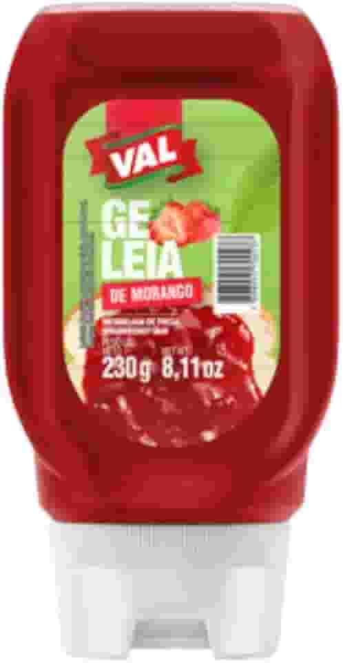 Val Alimentos Geleia De Morango Val Top Down 230G