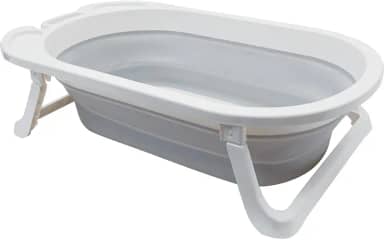 Banheira Dobravel Baby - Cinza, Buba, Cinza