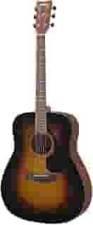 Kit Violão Folk Acústico Cordas em Aço F 310P TBS Tobacco Brown Sunburst Yamaha
