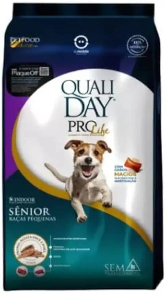 Ração Qualiday Prolife para Cães Raças Pequenas Senior 2,5kg