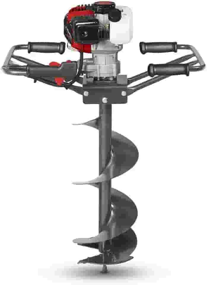 Perfurador de Solo Gasolina 2,0cv 52cc Guidão Duplo com Broca 20cm Bps52d Branco