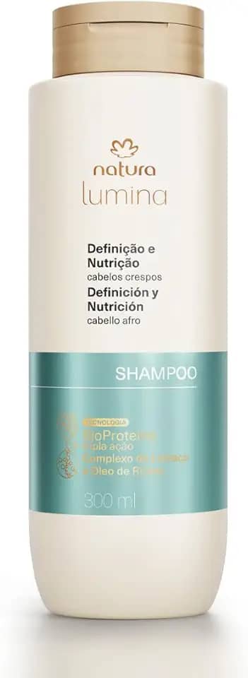 Natura, NATURA LUMINA SHAMPOO CABELOS CRESPOS 300ml