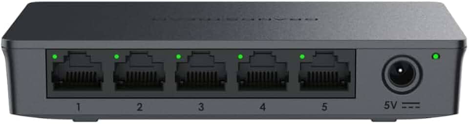Switch Grandstream GWN7700 5 Portas Gigabit