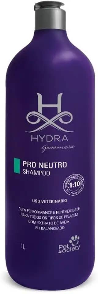 Shampoo Pet Society para Cachorro Hydra Groomers Neutro 1L