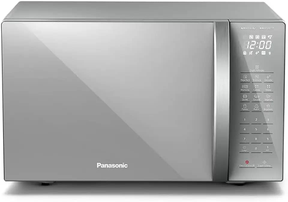 Panasonic Micro-ondas 34L Inox Antibactéria 127v NN-ST67LSRU