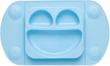 Mimo Style Prato de Silicone Portátil para Bebê Rosa com Ventosas Fixadoras, Compatível com Cadeiras de Alimentação Alta Higiênico e Livre de BPA - Para uma Refeição Organizada e Livre de Bagunças