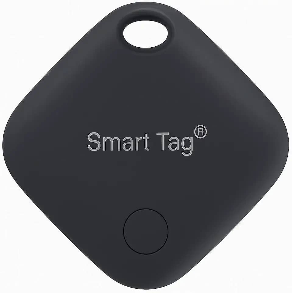 Rastreador Bluetooth GPS Smart Tag – Localizador Global Compatível com App Find My, Alarme Sonoro, Bateria Substituível – Ideal para Pets, Mala, Carro, Moto, Chaves e Idosos