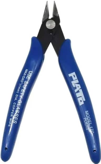 Alicate De Corte De Precisão P/Eletrônica Pcafc 170 Cor Azul