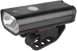 Farol Bike Bicicleta Lanterna Usb Recarregavel Preto em Metal