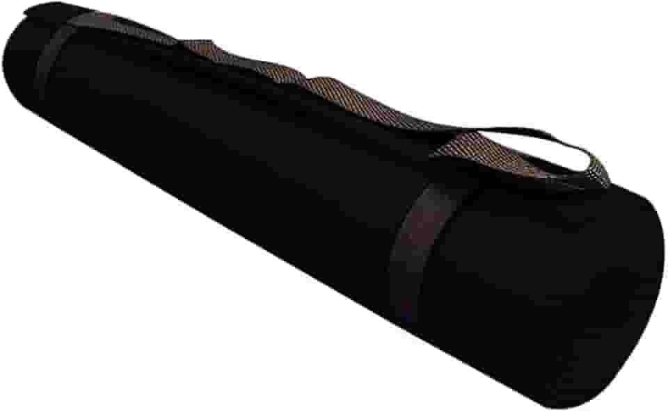 Tapete Para Yoga em EVA, Preto, Evamax, 170x60cm