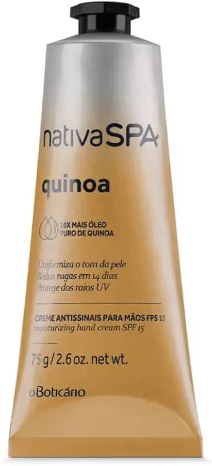 O BOTICARIO NATIVA SPA CREME ANTISSINAIS MAOS QUINOA 75g