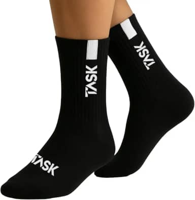 Meia de Poliamida para Corrida e Ciclismo Confortavel Respiravel TASK
