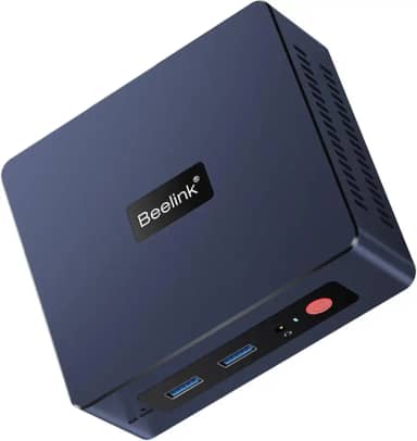 Mini PC Beelink SER5, AMD Ryzen 5 5500U (7 nm, 6C/12T) até 4.0 GHz, 16 GB, DDR4 RAM 500GB NVME SSD, 4 K a 60 Hz, tela tripla, para jogos, Wi-Fi 6, Bluetooth 5.2, HTPC 57 W