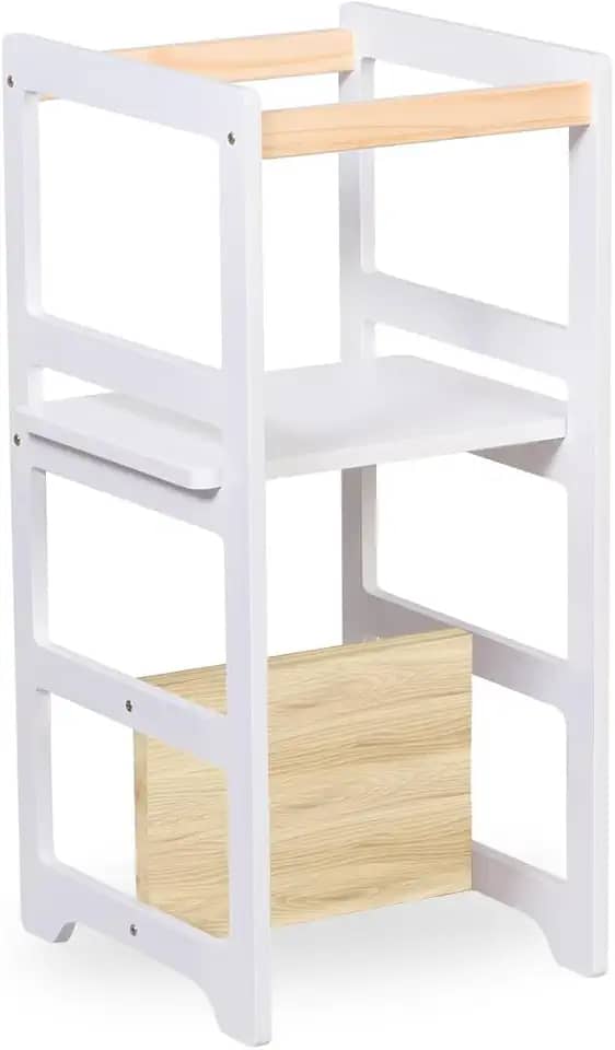 Decoratta Torre De Aprendizagem Montessoriana Regula Altura Criança