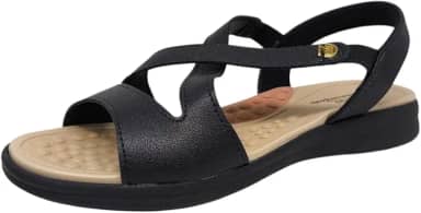 Sandália Feminino Rasteiro Flatform Massageadora Moda Modare