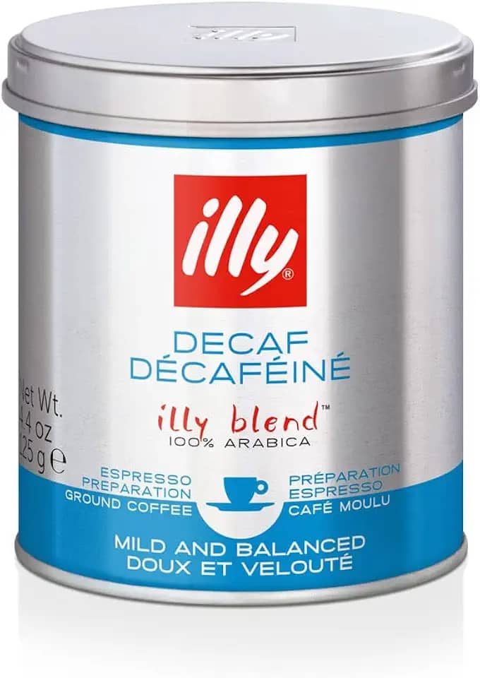 Illy Café Torrado e Moído Descafeínado 125 g