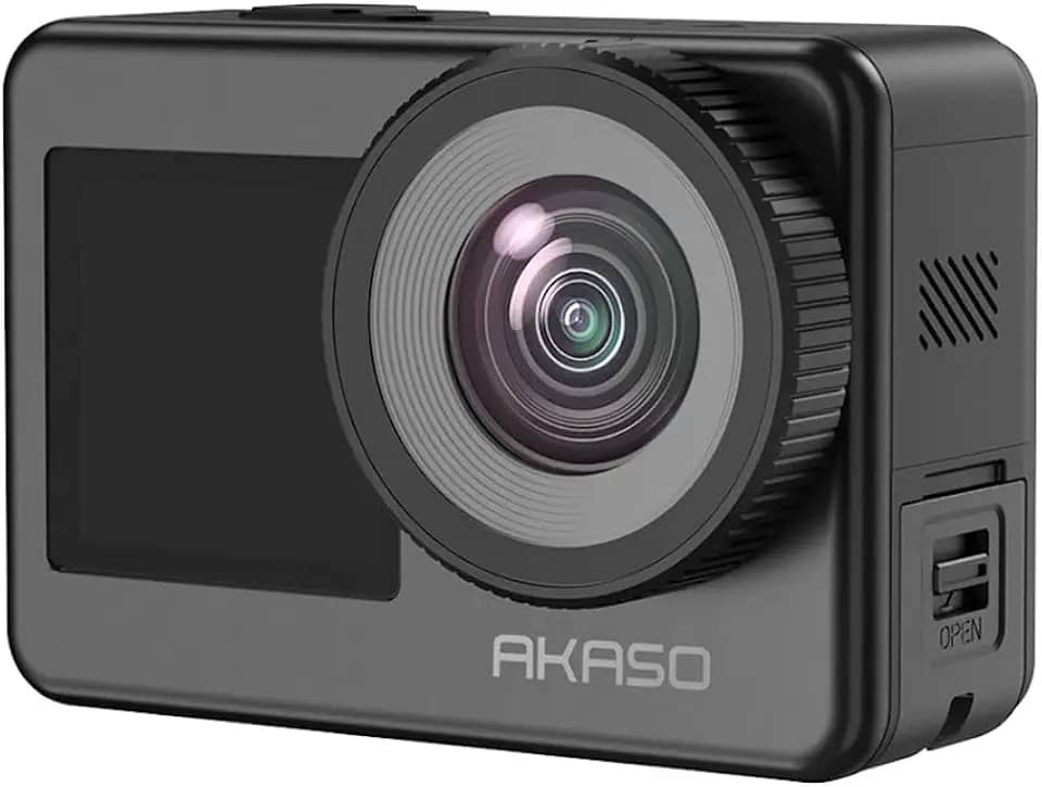 Câmera Ação Action Brave 7 4K, Wi-Fi, À Prova d'Água, Compacta e Leve, Ideal para Esportes Radicais, Gravação em, Design Resistente e Funcional para Aventuras ao Ar Livre