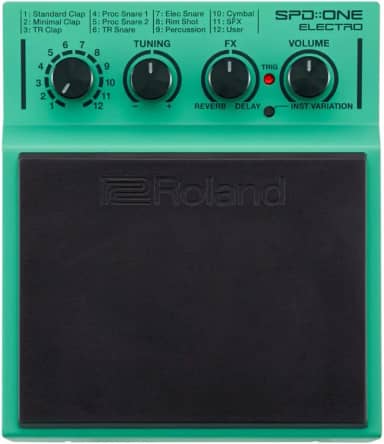 Roland SPD-1E – Bateria eletrônica para percussão, Verde