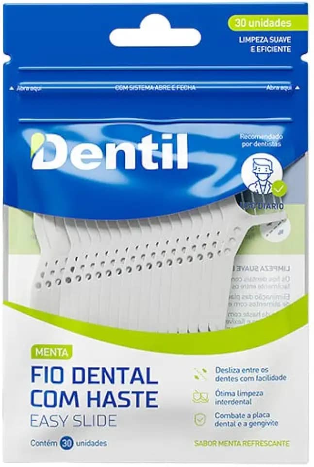 Dentil Fio Dental Pro Com Haste - 30 Und