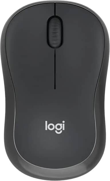 Mouse Sem Fio Logitech M240 com Conexão Bluetooth, Clique Silencioso, Design Ambidestro Compacto, Bateria de 18 Meses, Compatível com Windows, macOS, ChromeOS - Grafite