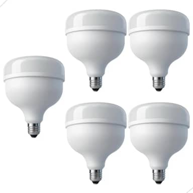 Lâmpada Bulbo Led 50w 6500k Econômica Forte com Iluminação Potente Cor Branco Frio Soquete E27 Bivolt 127v 220v (5)