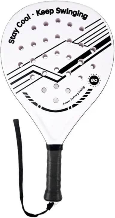 Baoblaze Raquete de Padel para Iniciantes, Equipamento Físico Epe Core para Homens, Mulheres, Família e Crianças - Jardim