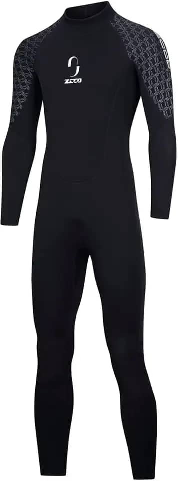 ZCCO Roupa de mergulho masculina feminina de neoprene premium de 3 mm para mergulho de manga comprida para pesca submarina, snorkeling, surf, canoagem, mergulho