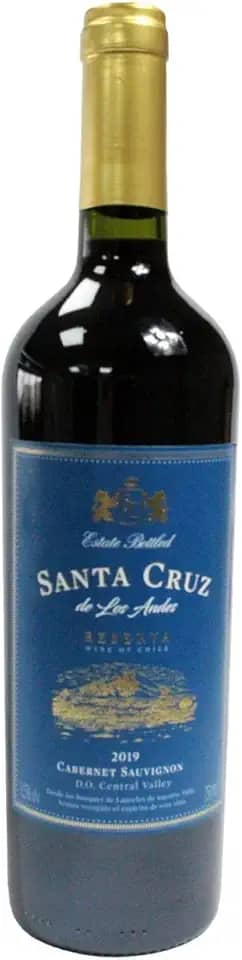 Vinho Tinto Chileno Santa Cruz de Los Andes Cabernet Sauvignon Reserva 750 ml