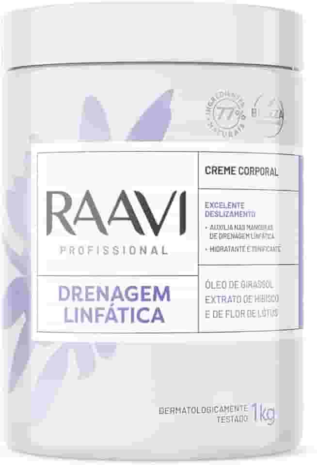 Raavi Creme Drenagem Linfática 1 Kg